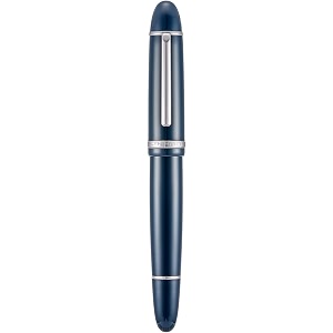 gold leaf jinhao x159 navy blue acrylic fountain pen  8 fine nib gold trim for writing and calligraphy with refill ink converter navy blue silver trim