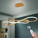 Gold Led Chandeliers for Dining Room Light