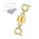 Gold Magnetic Clasp for Neckalce Bracelet Anklet Connector Extender Chains