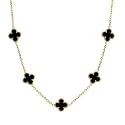 Gold Plated Double Layered Shadowed Statement Anti