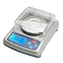 Gold Scale 500G/0.01G Carat Jewelry Scales Lab Balance Digital Electronic Precision Kitchen Scale LCD (White 500G/0.01G)