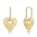 Gold Small Hoop Earrings for Wome | 14K Gold Plated Dainty Small Huggie Earrings S925 Sterling Silver Post Lightweight Drop/Dangle Huggie Earrings