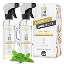 Gold Standard Natural Shoe Deodorizer Spray, Peppermint, 2-Pack (12 oz)