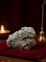 GoldAura Pyrite Cluster Rough Stone for Vastu Correction 50-60g Regular Asymmetrical Crystal Stone