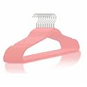 Golden bird 20 Pcs Plastic Hangers Heavy Duty Dry Wet Clothes Hangers with Non-Slip Pads Space Saving Hanger Super Lightweight Organizer