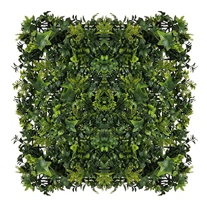 artificial wall grass for home decoration 2 pcs i grass mat for wall i vertical garden artificial plants lemon green design 50cm x 50cm x 5cm plastic pack of 2