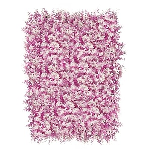 artificial wall grass for home decoration 1 pc i grass mat for wall i vertical garden artificial plants green amp white design 50cm x 50cm x 5cm plastic pack of 1