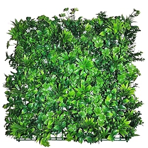 golden cart artificial wall grass for home decoration 1 pc i grass mat for wall i vertical garden artificial wall plants 50cm x 50cm x 5cm pack of 1