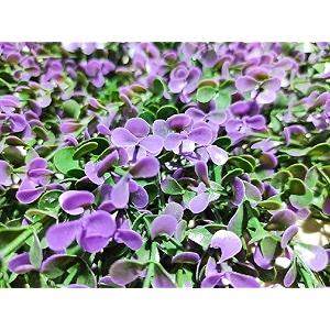 artificial wall grass for home decoration 10 pcs i grass mat for wall i vertical garden artificial plants purple 50cm x 50cm x 8cm plastic pack of 10