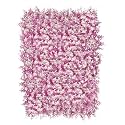 Artificial Wall Grass for Home Decoration (1 Pc) I Grass Mat for Wall I Vertical Garden Artificial Plants (Green &amp; White Design, 50cm X 50cm X 5cm, Plastic, Pack of 1)