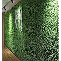 BeautifulWalls Artificial Wall Grass (14 Pcs) for Home Decoration Grass Mat for Wall, Vertical Garden Artificial Plants (Green Design, 60cm X 40cm X 3cm, Pack of 14)
