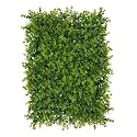 Artificial Wall Grass for Home Decoration (8 Pcs) I Grass Mat for Wall I Vertical Garden Artificial Plants (Rich Green Leaves, 60cm X 40cm X 8cm, Plastic, Pack of 8)