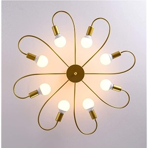 golden chandiler for bedroomliving room restaurants without bulb