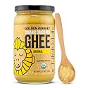 GOLDEN MONKEY Organic Ghee Butter – Grass Fed Clarified Butter for Cooking, Baking, Keto & Gut Health – Ghee Butter Organic Grass Fed from Small Farms – Smooth Spread with High Smoke Point (16oz)
