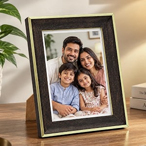 GOLDEN PEACOCK 5x7 Inch Photo Frame in