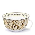Golden Rabbit Enamelware 24oz Sharing Bowl, Popcorn