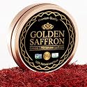 Golden Saffron, Finest Pure Premium All Red Saffron Threads, Grade A+ Super Negin, Non-GMO Verified. For Tea, Paella, Rice, Desserts, Golden Milk and Risotto (20.0 Grams)