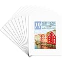 Golden State Art, 10 Pack 16x20 White Picture Mat for 11x14 Photos