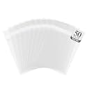 Golden State Art, 50 Pack Self Sealing Clear Bags for 8x10 Mats, Pictures