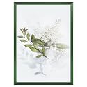 Golden State Art A4 Aluminum Poster Frame Acrylic Front Green