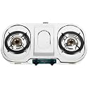 Golden Surya Nano 2 Burner Gas Stove, High Efficiency, Premium Stainless Steel Body, Manual Ignition, ISI Certified, 18 Months Warranty