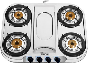 Golden Surya Premium Stainless Steel 4 Brass