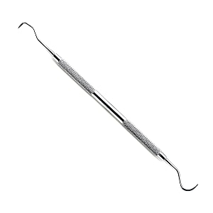 goldfinch dental scaler double ended  dental oral care probes stainless steel tooth scraper dental hygiene teeth cleaning plaque tartar removal for personal amp pets adl102  dental scalerpack of 1