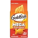 Goldfish Mega Bites Sharp Cheddar Cheese Crackers, 5.9 Oz Bag