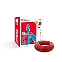 Goldmedal 2.5 Sq mm Fire Retardant Electric Wire | 90 Meter PVC Insulated Single Core Copper Wire | Flexible Electrical Cable for Home, Domestic &amp; Industrial Use | (Red)