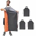 GoldPig Heavy Duty Rubber Apron, Waterproof Chemical Resistant