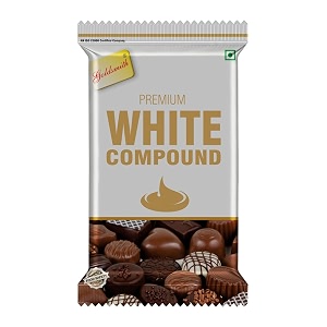 goldsmith chocolate compound bar  chocolate making perfect for baking white compound pack of 1 500 gram