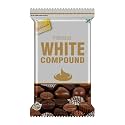 Goldsmith Chocolate Compound Bar | Chocolate Making, Perfect for Baking (White Compound, Pack of 1, 500 gram)