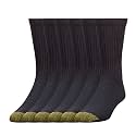 GOLDTOE Men's 656S Cotton Crew Athletic Socks (Multipack)