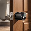 Golens Aura NEO Smart Door Lock with Fingerprint, Password, RFID Card, Bluetooth App &amp; Key Unlock, Keyless Digital Lock for Home &amp; Office, USB Emergency Backup, 30-120mm Door Thickness Support