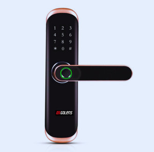 golens x3 smart door lock red