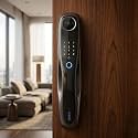 Golens NEURALOCK Smart Door Lock with Face Unlock, Fingerprint, Password, RFID Card &amp; Key, Inbuilt WiFi App Control Access, 6 Way Access, Digital Lock for Main Door Home Security
