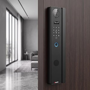 golens guardian-ultra smart door lock for main door with face unlock fingerprint amp wifi app access  digital lock with rfid card password key amp 30 days logs  premium for home amp office