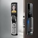 Golens X96 Smart Luxury Digital Door Lock 3D Face ID Video Intercom, Wi-Fi Remote Unlock Smart Life App, Fingerprint, RFID Card, PIN, Manual Key (2 Year Warranty)