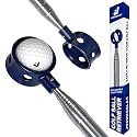 Golf Ball Retriever Telescopic for Water, 9/12/15/20Ft GolfBall Grabber Tool, Golf Accessories Gifts for Men, Women & Golfers, Golf Balls Picker with Stainless Steel Shaft & Rubber Grip