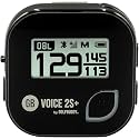 Golf Buddy Voice 2S+ Talking GPS Rangefinder, Clip on Hat Golf Navigation, Preloaded with 40,000 Courses Worldwide, Slope Mode on/Off, 18 Hours Battery Life, Shot Distance Measurement