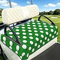 Golf Cart Seat Covers, Golf Accessories Golf Cart Seat Towel, Fits Yamaha Club Car Precedent Seat Covers Golf Cart and More 2 & 4 Passenger Carts with Armrests
