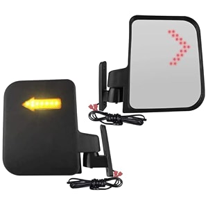 golf cart side mirrors with led turn signal light golf cart rear view mirrors for club car ezgo yamaha side mirrors golf cart