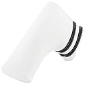 Golf Club Covers,4pcs or 1pc Golf Headcovers for Woods and Driver Fairway Hybrids Women Men - Premium PU Leather with Interchangeable Tags & Magnetic Blade and Mallet Putter Covers