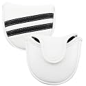 Golf Club Covers,4pcs or 1pc Golf Headcovers for Woods and Driver Fairway Hybrids Women Men - Premium PU Leather with Interchangeable Tags & Magnetic Blade and Mallet Putter Covers