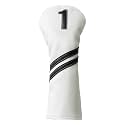 Golf Club Covers,4pcs or 1pc Golf Headcovers for Woods and Driver Fairway Hybrids Women Men - Premium PU Leather with Interchangeable Tags & Magnetic Blade and Mallet Putter Covers