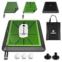 Golf Hitting Mat and Divot Board, Swing Path Detection, Turf Mat