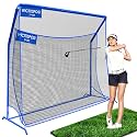 Golf Net with Extra Striking Net, Heavy Duty Golf Practice Hitting Net
