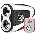 Golf Rangefinder with Slope - 1200 Yards Range Finder for Golfing/Hunting, 7X Magnification, Flag Pole Locking Vibration, Rechargeable Range Finders with Magnet Stripe, Best Golf Accessories Gift