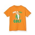 Golf Shirt, Just a Boy Who Loves Golf Golfing Sports Lovers Tee Gifts