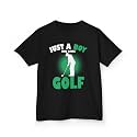 Golf Shirt, Just a Boy Who Loves Golf Golfing Sports Lovers Tee Gifts